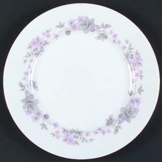 Thomas Amethyst Dinner Plate, Fine China Dinnerware   Pink & Lavender Flowers,Gr
