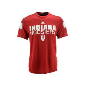 Indiana Hoosiers adidas NCAA Sideline Player Crew T Shirt