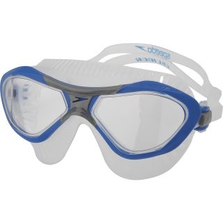 SPEEDO Caliber Swim Mask, Blue/clear