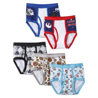 Angry Birds Boys 3 Pack Classic Brief   Assorted SIZE 8 Multicolor