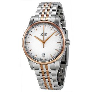 Oris Classic Date Automatic Silver Dial Two Tone Mens Watch 01 733 7578 4351 07 8 18 63 at  Men's Watch store.
