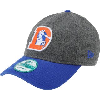 NEW ERA Mens Denver Broncos 9FORTY Woolen Crown Cap   Size Adjustable, Grey