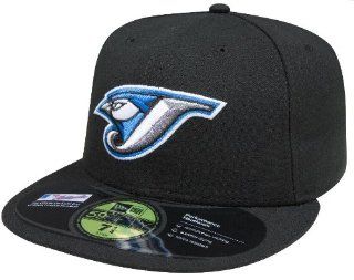 MLB Toronto Blue Jays Authentic On Field Game 59FIFTY Cap, Black, 8 1/8  Baseball Caps  Sports & Outdoors