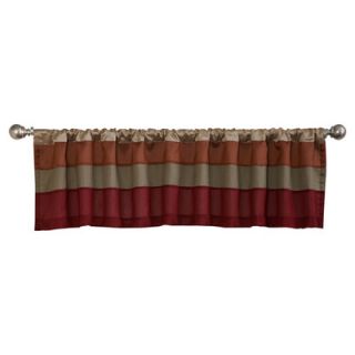 Special Edition by Lush Decor Iman Rod Pocket Tailored Curtain Valance