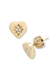 Juicy Couture 'Puff' Earrings & Jewelry Box   Heart Studs Clothing