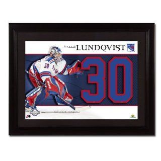 Henrik Lundqvist New York Rangers Unsigned Jersey Numbers Piece  Sports Related Collectibles  Sports & Outdoors