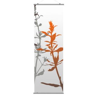 Inhabit Morning Glory Wildflower Slat in Silver and Rust 3