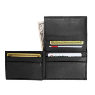 Royce Leather Mens Flip Credit Card Wallet