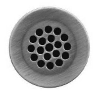 Whitehaus WH735 BN Grid Drain 2 1/8 Inch, 1 1/2 Inch, Brushed Nickel   Bathroom Sink And Tub Drain Strainers  