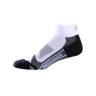 Under Armour HeatGear Draft II Quarter Sock Medium White  Running Socks  Sports & Outdoors