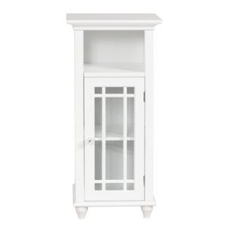 Elegant Home Fashions Neal Floor Cabinet with 1 Door and Open Shelf