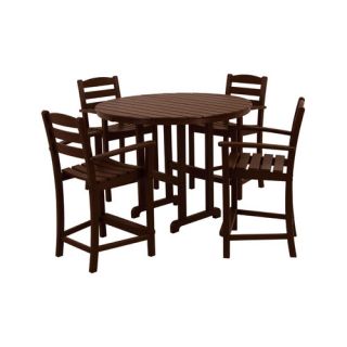 La Casa Cafe 5 Piece Counter Set with Cushions