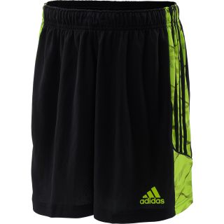 adidas Womens Speedkick Soccer Shorts   Size Small, Black/solar Blue
