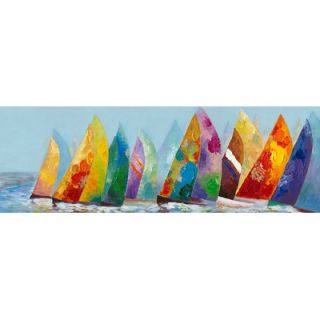 Moes Home Collection Sail Away Canvas Wall Art