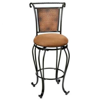 Hillsdale Furniture Milan 30 Swivel Bar Stool with Cushion