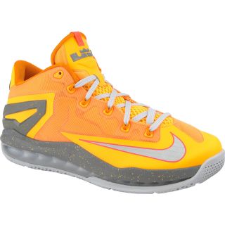 NIKE Mens Air Max LeBron XI Low Basketball Shoes   Size 10, Atomic Mango/grey