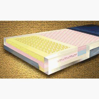Mason Medical 900SC 1 RR FB ShearCare 900 CFR Pressure Reducing Foam Mattress   With Raised Rails And Fire Barrier   76 Inch Length Health & Personal Care