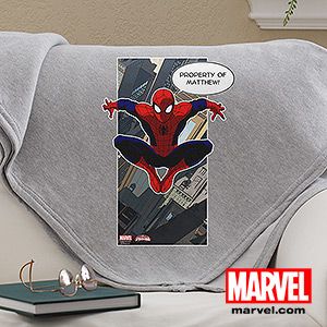 Ultimate Spider Man® Personalized Sweatshirt Blanket