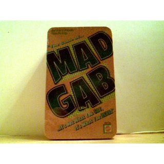 Mad Gab Toys & Games