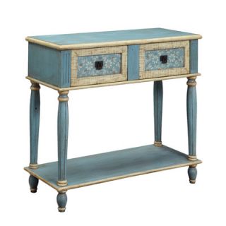 Coast to Coast Imports 2 Drawer Console Table