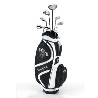 Callaway Golf Solaire 9 Piece Complete Club Set  Sports & Outdoors