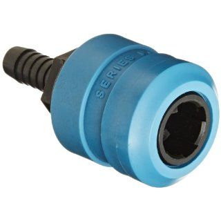 Eaton Hansen P740S37H Plastic Push to Connect Pneumatic Fitting, Socket, 3/8"Hose ID, 3/8" Body Quick Connect Hose Fittings
