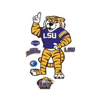 Mike the Tiger Louisiana State University Mascot Wall Decal  Sports Fan Wall Banners  Sports & Outdoors