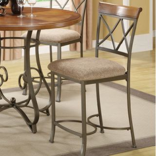 Steve Silver Furniture Callistro Counter Height Dining Chair in Bronze