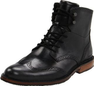 Sebago Men's Hamilton Lace Up Boot, Black, 7 D US Shoes