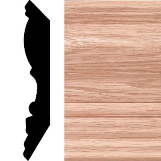 Manor House 0.75 x 2.25 Hard wood Oak Rope Insert Crown Moulding