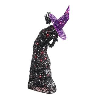 Wicker Lane Lighted Wire Witch with 35 Mini Light