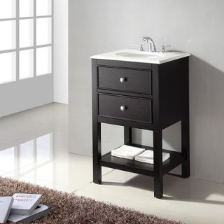 Simpli Home Wilmington 20” Single Bathroom Vanity Set