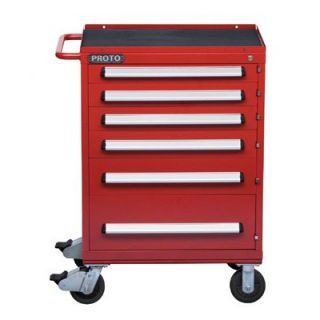 Proto 450HS Tool Cabinets   34 roller cabinet 6 drws red
