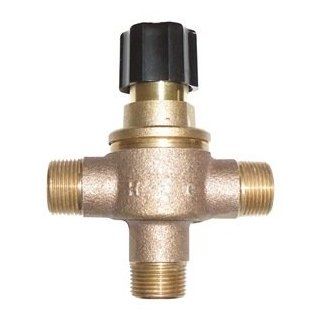 Thermostatic Mixing Valve, 3/4 In   Faucet Valves  