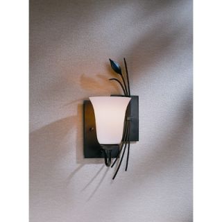Hubbardton Forge 14.6 One Light Wall Sconce with Forged Leaf