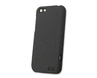 Quicksand Series HTC One V Case T320e   Black Cell Phones & Accessories