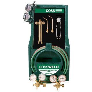 Goss KA 725 M12P Welding and Brazing HVAC Torch Tool Kit with Stand for "MC" Acetylene Tanks   Soldering Torches  