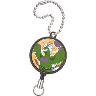 Pokemon Black and White Key Reel Holder Keychain w/ Retractable Strap   Tornadus (Therian Form) Toys & Games