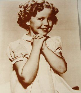 Copy of Sepia Print of Shirley Temple 725  