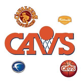 NBA Cleveland Cavaliers Classic Logo Wall Graphic  Sports Fan Wall Banners  Sports & Outdoors