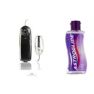 Prostate Vibrator With Free Bottle of Astroglide for the Ultimate in Male Pleasure Health & Personal Care