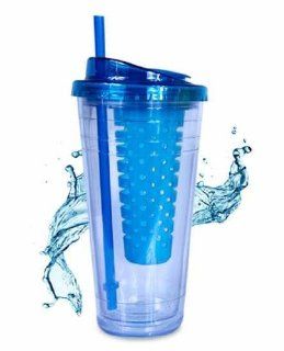 Cool Gear Flavor Infuser Chiller Tumbler (Bpa Free) Kitchen & Dining