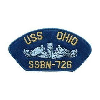 US Navy Military Large Iron On Patch   Navy Ship   USS Ohio SSBN 726 Logo Clothing