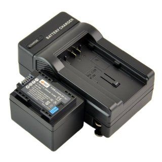 DSTE BP 727 Li ion Battery + Charger DC131 for Canon Vixia HFM50 HFM52 HFM500 HFR30 HFR32 HFR300 HFR40 HFR42 HFR400  Digital Camera Batteries  Camera & Photo
