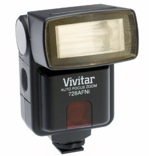 Vivitar 728AF AutoFocus Zoom Electronic Flash for Nikon Camera  On Camera Shoe Mount Flashes  Camera & Photo