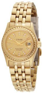 Titoni Women's 728 G 306 Cosmo Queen Swiss Automatic Watch Watches