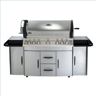 Napoleon Grills Mirage Cabinet 730 Series Cart Infrared Grill in Stainless Steel   Propane  Infrared Gas Grill  Patio, Lawn & Garden