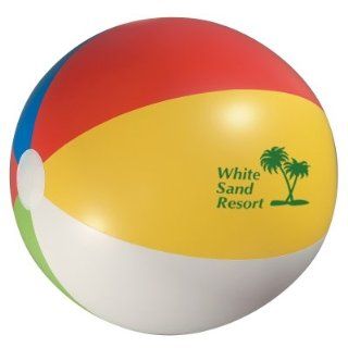 Custom 24" Beach Ball # 754   only $3.69 ea. Includes your Logo imprint. Rush shipped 100 pcs. (min. qnty)