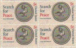 Search for Peace Set of 4 x 5 Cent US Postage Stamps NEW Scot 1326 
