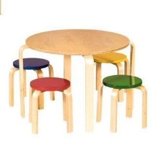 Bentwood Kids Furniture 5 Piece Set   Childrens Tables